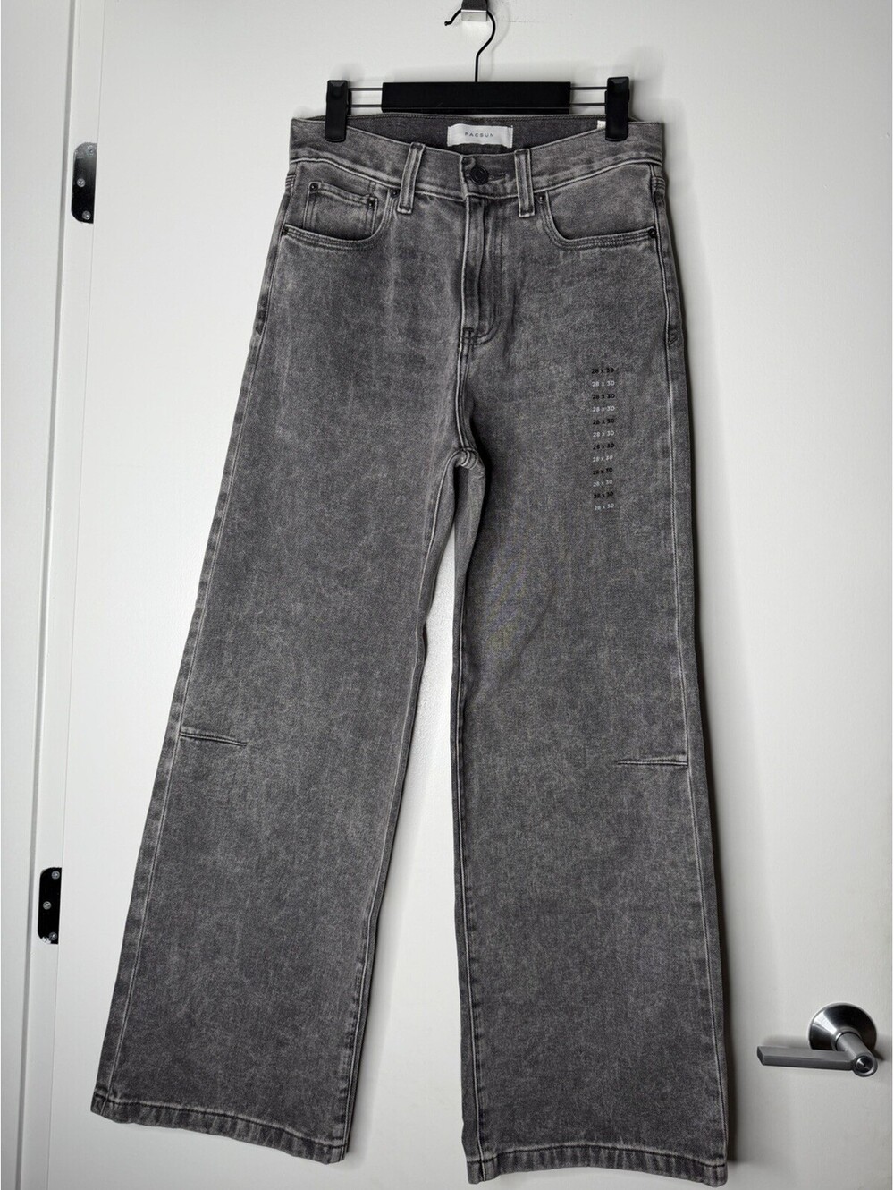 Pacsun Blake Extreme Baggy Men’s Jeans Chain Gray Size 28x30 New